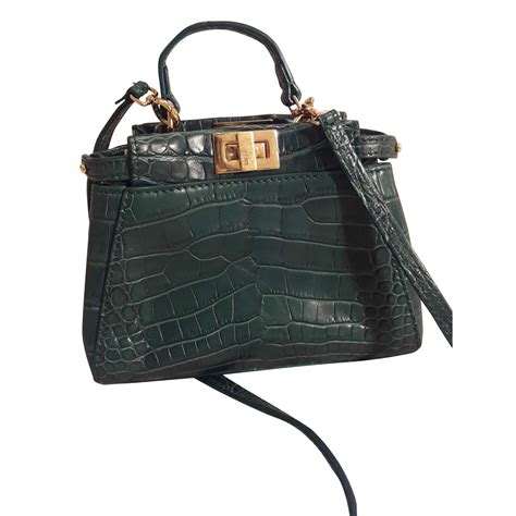 micro peekaboo fendi bag|fendi peekaboo crocodile.